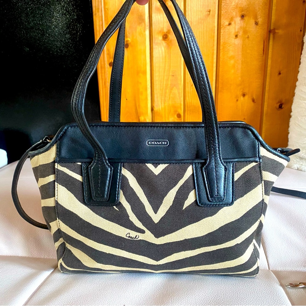 Coach Zebra Purse